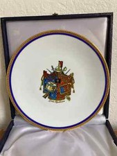 4 ⚜️ Assiette Garde Républicaine Jammet Seignolles Exclusivité Limoges France