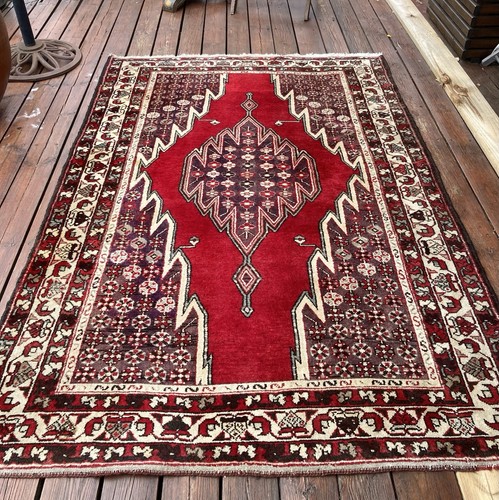 Grand tapis persan laine - tapis,