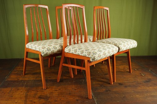 50s vintage chaise salle - 4x,