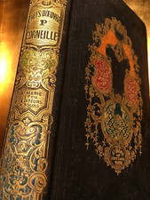 1858 CORNEILLE CHEFS-D'OEUVRE THEATRE CID CINNA* JOLI CARTONNAGE *GRAVURES LIVRE