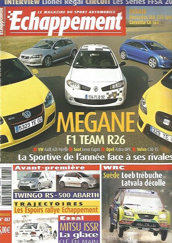 Echappement 487 megane - echappement,