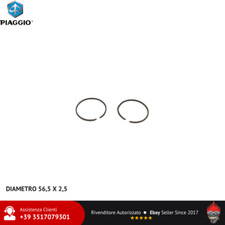 PISTON BANDS ELASTIC SEGMENTS Piaggio Vespa PX 125 DIAMETER 56.5 X 2.5