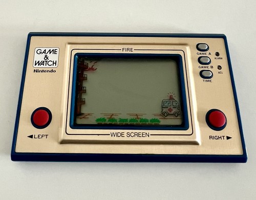 Nintendo game watch fire - nintendo,