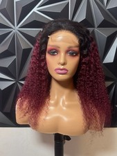 Curly Lace Front Wig Ombre