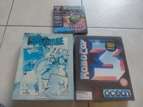 Lot jeux atari complets - lot,