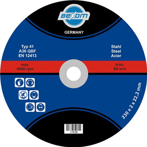Disque tronçonnage 230x2mm - de,