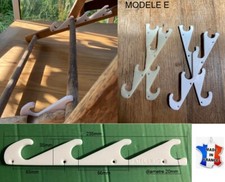 jeu de crémaillères de remplacement pour bain de soleil, transat et chilienne