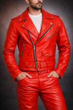 BLOUSON MOTO CUIR HOMME STYLE