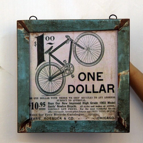 Affiche publicitaire vélo - publicitaire,