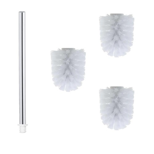 Brosse inox têtes wc - inox, 3