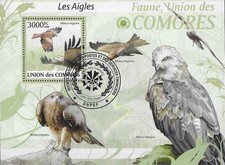 Timbre Oiseaux Rapaces Comores