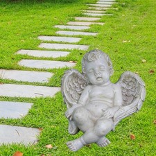 Figurine d'ange en résine