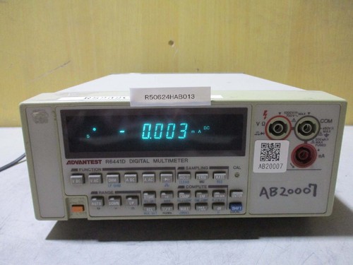 Advantest r6441d digital - advantest,