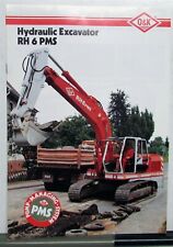 1990 O&K Hydraulic Excavator RH 6 PMS Construction Sales Brochure