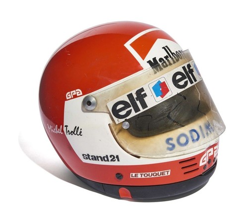 Helmet race used michel - helmet, :