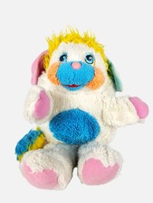 Peluche Popples Puffball Blanc