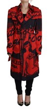 Veste DSQUARED2 Rouge Imprimée À Boutons Col Desigual IT38/US4/XS 2020usd
