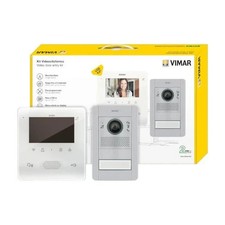 Kit Vidéophone Elvox Vimar Monofamilial 2 Fils Tab K7559G.01