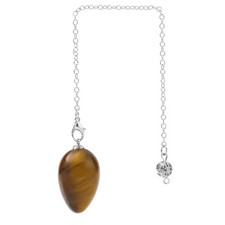 Egg Shaped Clock - Tiger Eye