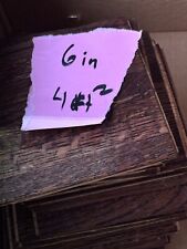 VINTAGE HARTCO 4 sq ft  12x12" SOLID OAK PARQUET FLOORING UNUSED Rustic Cabin