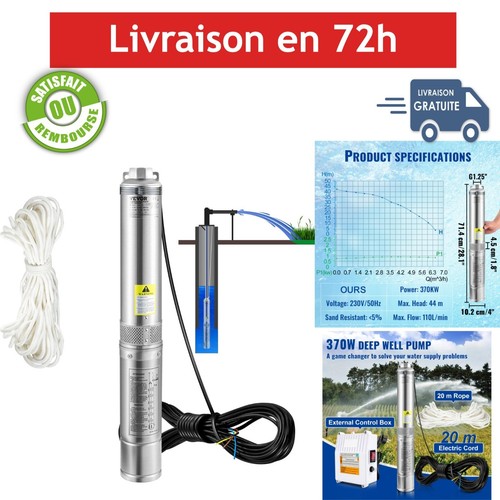 Vevor pompe immergée - pompe, l/h