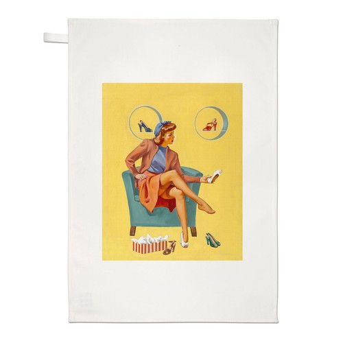 Torchon pin fille une - torchon, up