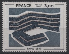 FRANCE 1980 : N°2075 OEUVRE