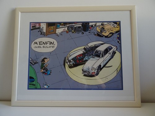 Sérigraphie gaston lagaffe - gaston,
