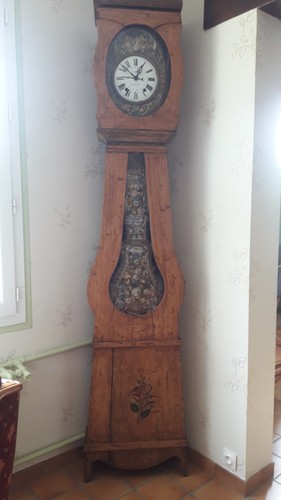 Ancienne horloge comtoise - , en