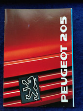 1989 Peugeot 205 XE XL GL XR GR XS GT GTI Brochure