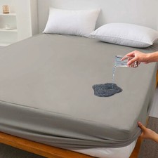 Drap-housse de lit imperméable, housse de matelas respirante et douce de qualité