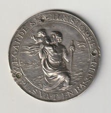 Rare Plaque Saint-Christophe