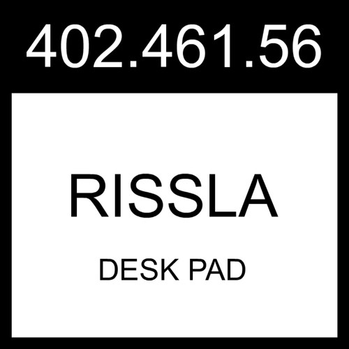 Ikea rissla desk pad black - rissla,