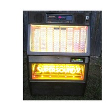 RARE Vintage Rock-Ola Supersound 2 Jukebox Model 490-A 45 RPM Vinyl Arcade