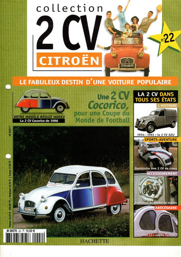 Fascicule citroën 2cv 22 - fascicule,