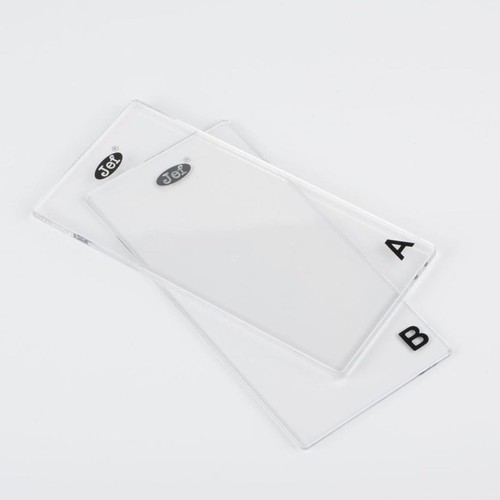 Plaque transparente - plaque,