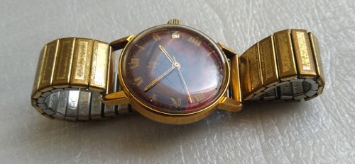 Montre lip marbre rouge - montre,