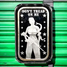 STL - St Louis Mint - "Don't Tread On Me" - 1 oz .999 Fine Proof Silver Bar