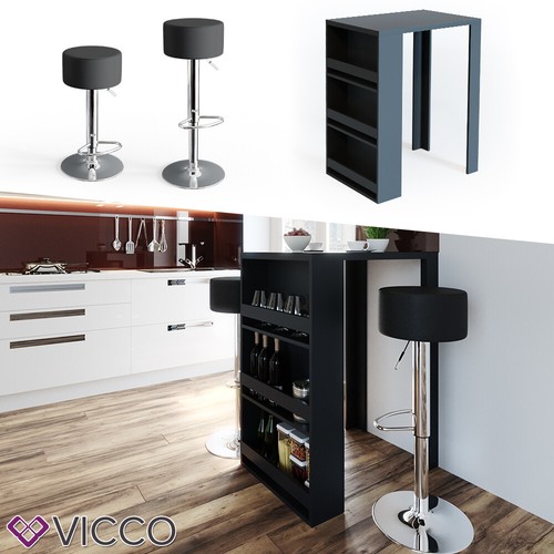 Vicco table bar - table, avec