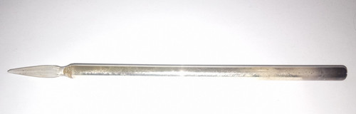 Ancien porte plume verre - porte, en
