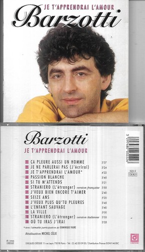 Titres claude barzotti - cd,