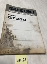 Suzuki GT250 K L catalogue