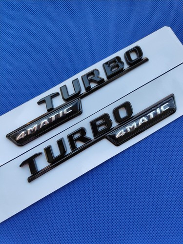 Logo turbo 4matic 140mm - logo,