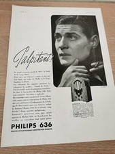 Publicité de 1934 PHILIPS 636