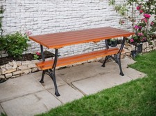 Mobilier de jardin en bois de haute qualité, table de jardin, directement...