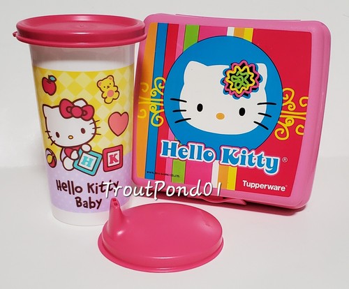 Tupperware hello kitty design - tupperware,