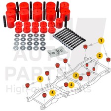 kit de silent blocs supports