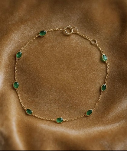 Bracelet ovale naturel