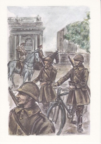 Carte militaire uniforme - carte, belge