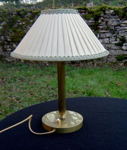 Jolie lampe avec pied en - ,